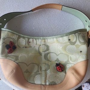 *SOLD Limited Edition Lady Bug Coach Handbag